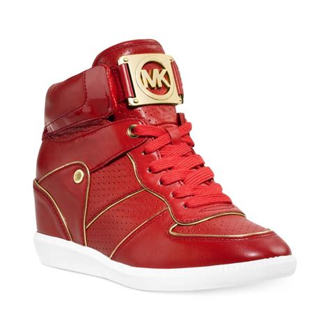 zapatos michael kors rojos|Michael Kors shoes mujer.